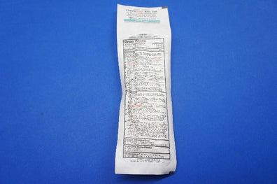 ChloraPrep Drug Facts with Tint 10.5ml Applicator Scrub Teal (x)